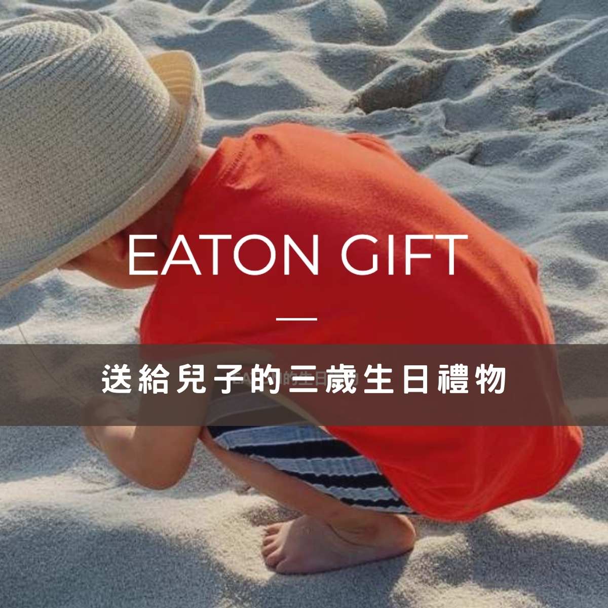 Read more about the article 送給兒子[Eaton]的三歲生日禮物